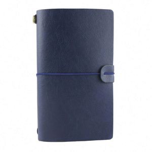 Customizable High-End Retro A5 Planner Thermal Binding Imitation Leather Notebook with <b>Creative</b> Strap 100 Sheets Paper Cover - Product Image 1