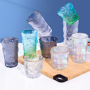 Haute apparence niveau <span class=keywords><strong>verre</strong></span> Glacier tasse ins Vent café lait petit déjeuner tasse thé eau vin tasse - Product Image 2