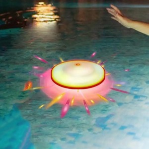 Lumières de piscine flottantes, lumières de piscine étanches, décoration flottante, lumières changeantes de couleur, 7 effets dynamiques, éclairage aquatique - Product Image 4