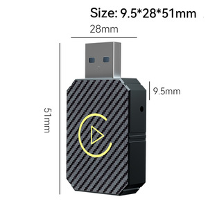 Adaptateur universel 2 en 1 sans fil Carplay Android Auto USB Carplay <span class=keywords><strong>YTB</strong></span> - Product Image 1