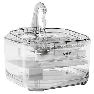 น้ำพุสัตว์เลี้ยงทำงานเงียบพร้อมระบบหมุนเวียนอัตโนมัติการออกแบบความจุขนาดใหญ่สำหรับแมวและสุนัข - Product Image 2