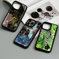 Coque de téléphone personnalisée 7.5M véritable coquillage naturel pour iPhone 16 Pro Max coque de téléphone conque anti-chute pour iPhone 16 housse de téléphone