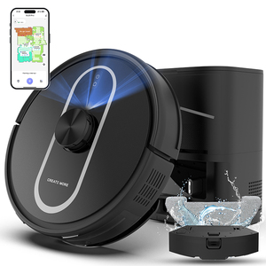 Aspiradora Robótica Bagotte con Autovaciado en Húmedo y Seco, 4000Pa de Succión, Control por Aplicación, para Uso Doméstico - Product Image 1