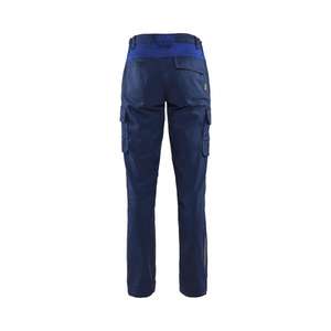 BLAKLADER - 714418328985C40 Pantalon Industry pour femme stretch Bleu marine/Bleu bleuet-PANTALON DE TRAVAIL EAN 7330509843307 - Product Image 2