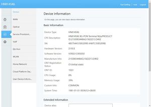 โมเด็มออปติคอลความถี่ WiFi6 10G พร้อมพอร์ต 4ge++Tel+USB รองรับ XGPON/1G EPON 2.4&5G AX3000 ONU Router FTTR/FTTX - Product Image 6
