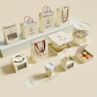 Sac en papier kraft personnalisé, durable, classique, biodégradable, réutilisable, pour la restauration, les pizzas à emporter, avec logo imprimé