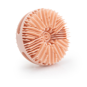 Éponge exfoliante double face 2-en-1 en silicone de qualité alimentaire pour le corps, brosse exfoliante pour peaux sensibles, moderne et entièrement naturelle - Product Image 4