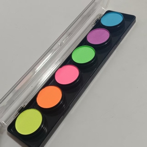 Peinture faciale à base d'eau professionnelle 100% naturelle non toxique Plumria pour l'art corporel des enfants, <span class=keywords><strong>maquillage</strong></span> de fête, pochoirs temporaires 6 - Product Image 1