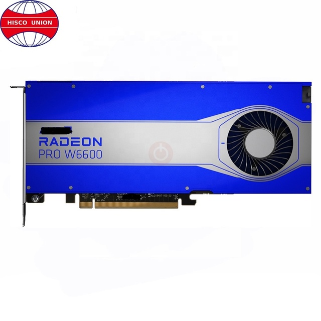 Hot-selling in Stock Pro W6600 8GB GDDR6 14Gbps Memory Bus 128bit for PCI Express 3.0 X16 DirectX 12 Graphics Card
