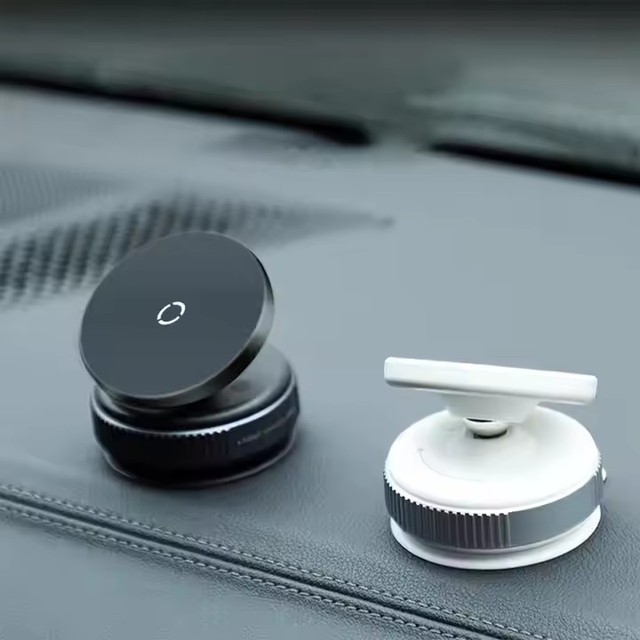 Magsafe Magnetic Vacuum Car Phone Holder 360° Rotation Suction Cup Navigation Stand Bracket Magnetic Car Consumer Electronics