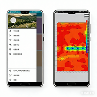 Détecteur d'eau souterraine ADMT-300S avec cartographie sur site, aucune post-traitement informatique requise, détecteur d'eau intelligent