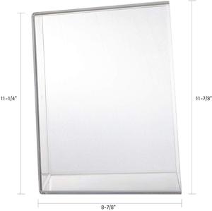 VONVIK Modern for Foldable Lightweight Acrylic <strong>Magazine</strong> <strong>Holder</strong> &amp; Organizer with Easy Assembly for Home Desk Display - Product Image 6