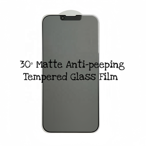 Film de protection d'écran givré anti-espion en verre trempé mat pour <span class=keywords><strong>Apple</strong></span> iPhone 17 16 15 <span class=keywords><strong>14</strong></span> 13 12 Pro Max Plus – Vente en gros - Product Image 1