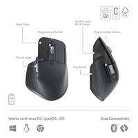Logitech-Souris MX Master 3S, combinaison clavier-souris sans fil USB, touches MX S, original en vente