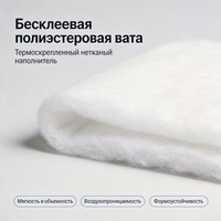 Rouleau de rembourrage en fibre de polyester léger 100 GSM, thermocollé par pulvérisation, pour entoilage de vêtements et garnissage de doublures de vestes