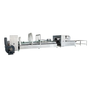 Alimentador de succión completamente automático caja de papel de cartón corrugado flexo máquina encoladora - Product Image 1