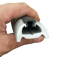 Profil de protection de bateau en PVC blanc de 36 mm avec protection contre les rayures