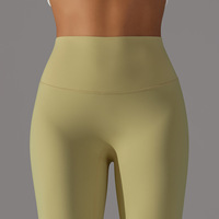 Hoge tailleband Geen camel toe-effect Vrij ontwerp Heupliftende contournaden Enkellange veelzijdige leggings voor dagelijks loungekleding