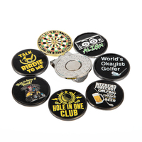Marqueurs de golf personnalisables OEM ODM, marqueurs de balle de golf magnétiques personnalisés, marqueurs de position de golf haute précision
