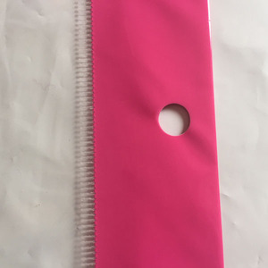 Độ trong suốt cao màu đỏ tiêu đề OPP tự dính con dấu treo lỗ nail sticker bao bì nhựa Poly Túi - Product Image 4