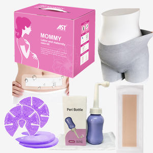 Essentiels pour la récupération après une césarienne : Compresses de coton, Soins des cicatrices, Gel chaud/froid pour les seins, Douche rafraîchissante, Produits imperméables - Product Image 1