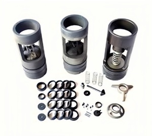 Flotteur BAKER modèle équivalent 5R pour tuyau de forage (avec clapet anti-retour) et kit de réparation en caoutchouc / DPFV - Product Image 1