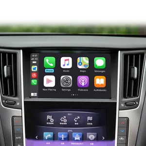 2015-2019 Q50ไร้สาย Apple Carplay สำหรับ Infiniti Android Auto Carplay โมดูลอินเทอร์เฟซมัลติมีเดีย