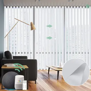 Professional custom services multi color pvc vertical blinds slat pvc for vertical blinds