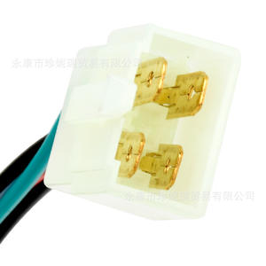 Interrupteur d'allumage de moto Zhen Ni Rui, universel, tout-terrain, rotatif, en plastique, étanche, avec serrure à clé et prise à quatre fils - Product Image 5