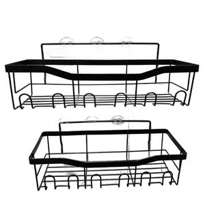 High Quality Retail <b>Small</b> Bathroom Accessories <b>Shelves</b> Rectangle Tir-angle Netlike <b>Corner</b> Basket - Product Image 3