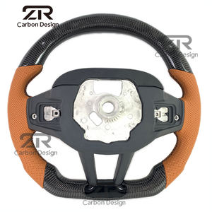 Volant sport LED RPM en fibre de carbone pour <span class=keywords><strong>BMW</strong></span> G20 G22 G42 G29 G21 G23 G26 G30 M340i M3 M4 2021 <span class=keywords><strong>2022</strong></span> - Product Image 4