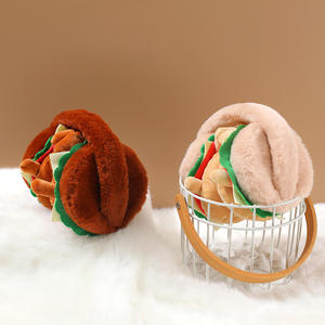 247 हैम्बर्ग प्लग गर्म पॉलिएस्टर फाइबर महिलाओं के शीतकालीन प्यारा कान बैग ठंडे-प्रूफ छात्र कान कवर सवारी - Product Image 4