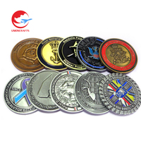 Fabricant Estampage Commémoratif Argent Plaqué Or Métal Alliage de Zinc Laiton Challenge Coin Die gravure laser ébauches Coin