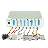 Analyseur de charge et de décharge de cellules de batterie à 8 canaux, machine de test de capacité de batterie EV pour cellules cylindriques et en pochette