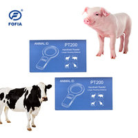 Lector RFID Portátil FDX-B 134.2kHz para Microchip Animal, Interfaz USB 2.0, Distancia de Lectura de 8cm, Protocolo ISO11784/5