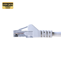 Kabel LAN Ugreen Cat6 grosir Cina, kualitas tinggi untuk komunikasi, 550mhz, kabel LAN Cat6 UTP Cat 5e