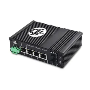 6 o porto Ethernet industrial não gerenciado comuta com 2 1000 portos baixos da fibra de FX e 4 10 100 1000 T baixo