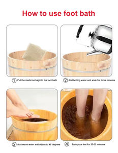 Poudre de Bain Parfumée à l'Armoise pour les Pieds, Fabriquée à Anhui, Améliore le Sommeil et Soulage le Froid et l'Humidité - Product Image 4