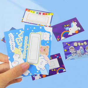 Boutique Hots Carte à gratter Cadeaux Loterie <span class=keywords><strong>Billets</strong></span> à gratter <span class=keywords><strong>Billets</strong></span> de loterie à gratter personnalisés - Product Image 1