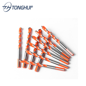 Punte di vetro TCT personalizzate <span class=keywords><strong>in</strong></span> fabbrica punte da trapano con <span class=keywords><strong>testa</strong></span> a croce multifunzione da 3-16mm per piastrelle <span class=keywords><strong>in</strong></span> ceramica cemento legno vetro - Product Image 3