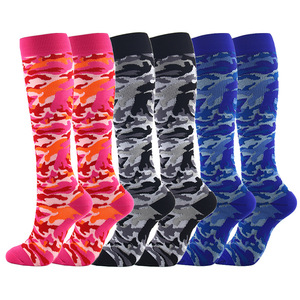 Sports Pressure Compression <strong>Socks</strong> for <strong>Men</strong> Women Outdoor Running Crew Height Spandex/Nylon Material Europe <strong>United</strong> States - Product Image 2