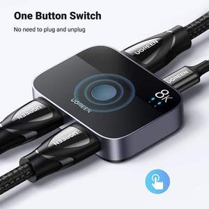 สวิตช์ HD-<span class=keywords><strong>MI</strong></span> 2.1 อัลตร้าเอชดี 8K60Hz ตัวแยกสัญญาณ HD-<span class=keywords><strong>MI</strong></span> 2 เข้า 1 ออก ความเร็วสูง 48Gbps - Product Image 4
