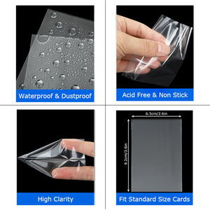 ปลอกใส่เหรียญพลาสติกใสโพลีเอทิลีนนิ่มใส่ได้พอดีกับตัวดีไซน์แพ็ก - Product Image 2