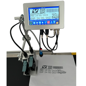 耀马泰克7英寸25.4毫米2头5厘米自动到期日批号编码标志连续在线工业喷墨打印机 - Product Image 1