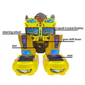 เครื่องเล่นเกมแข่งรถหยอดเหรียญในสวนสนุก เครื่องเกมแข่งรถอาร์เคด - Product Image 2