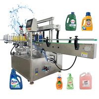 Machine de remplissage de liquide entièrement automatique pour confiture haute efficacité 220V tension pour détergent à lessive shampooing liquide vaisselle