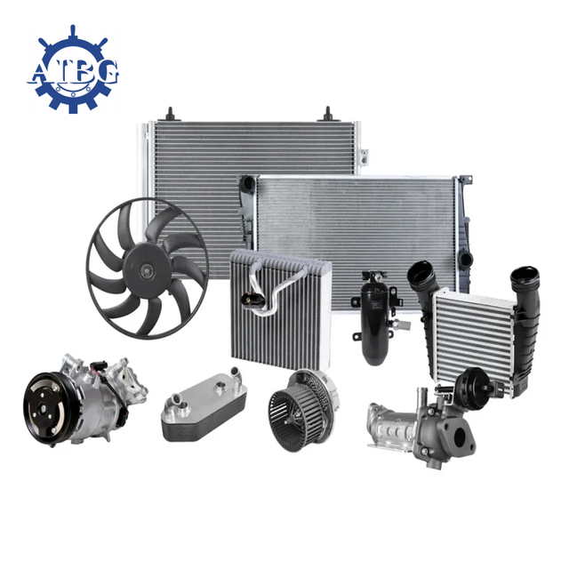 High Quality Car Parts for Cooling System Radiators Fan Expansion Valve Compressor Intercooler Condenser Car Parts