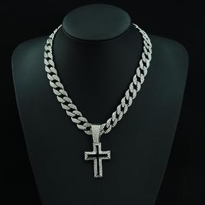 <span class=keywords><strong>Pendentif</strong></span> Breloque <span class=keywords><strong>Boule</strong></span> en Alliage Plaqué Or et Argent, Entièrement Sertie de <span class=keywords><strong>Strass</strong></span>, Style Hip Hop, avec Chaîne Cubaine Iced Out, Bijou de Fête - Vente Chaude - Product Image 5