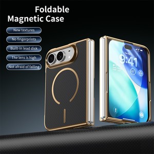 Funda Protectora de Pantalla de Vidrio Templado Transparente Antirrayaduras para iPhone Duo, Delgada, Resistente a Golpes, Magnética - Product Image 6