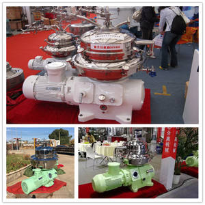 Séparateur centrifuge à disque industriel pour huile diesel, eau, séparation, équipement, séries de centrifugeuses verticales, vente chaude - Product Image 6
